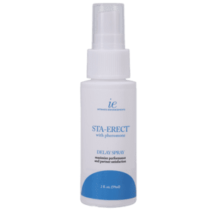 INTIMATE ENHACEMENTS - STA-ERECT WITH PHEROMONE DELAY SPRAY
