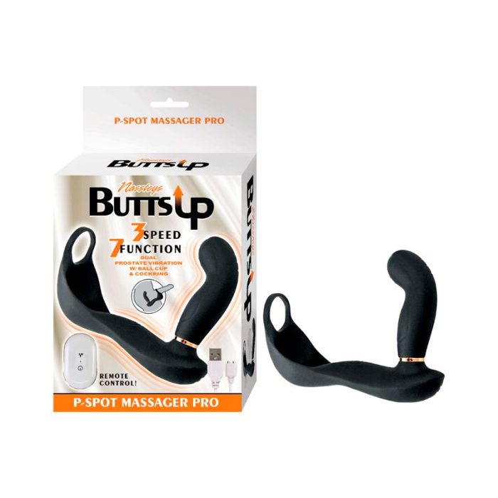 BUTTS UP P-SPOT MASSAGER PRO - BLACK - Imagen 3