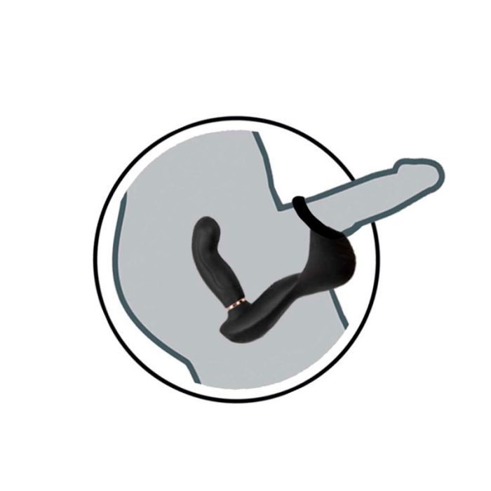 BUTTS UP P-SPOT MASSAGER PRO - BLACK - Imagen 4