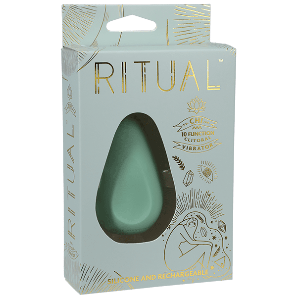 RITUAL CHI - 10 FUNCIONES CLITORAL VIBRATOR - GREEN
