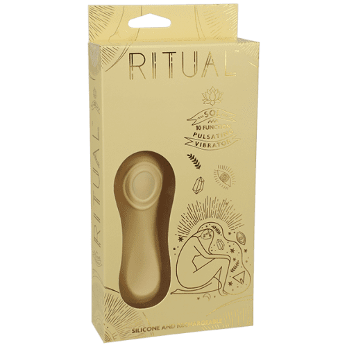 RITUAL SOL - 10 FUNCIONES PULSATING VIBRATOR - YELLOW