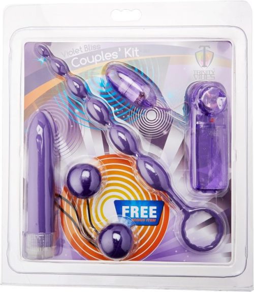 TRINITY VIBES - VIOLET BLISS - COUPLES' KIT