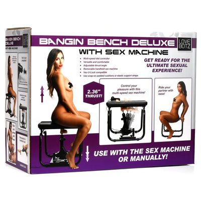LOVE BOTZ - DELUXE BANGIN BENCH WITH SEX MACHINE