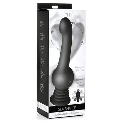 INMI - SEX SHAKER SILICONE - BLACK