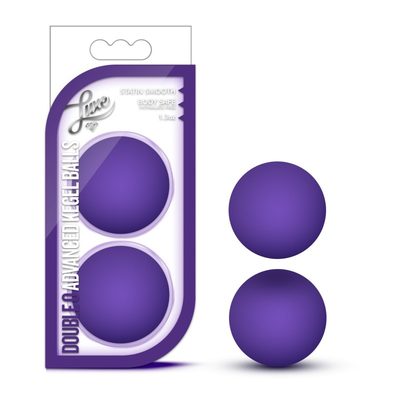 LUXE - DOUBLE O BEGINNER KEGEL BALLS - MORADO