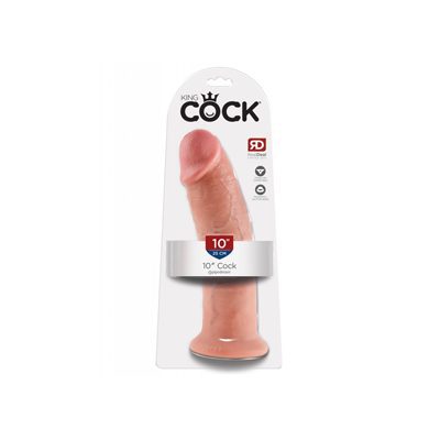 KING COCK - 10" COCK - FLESH