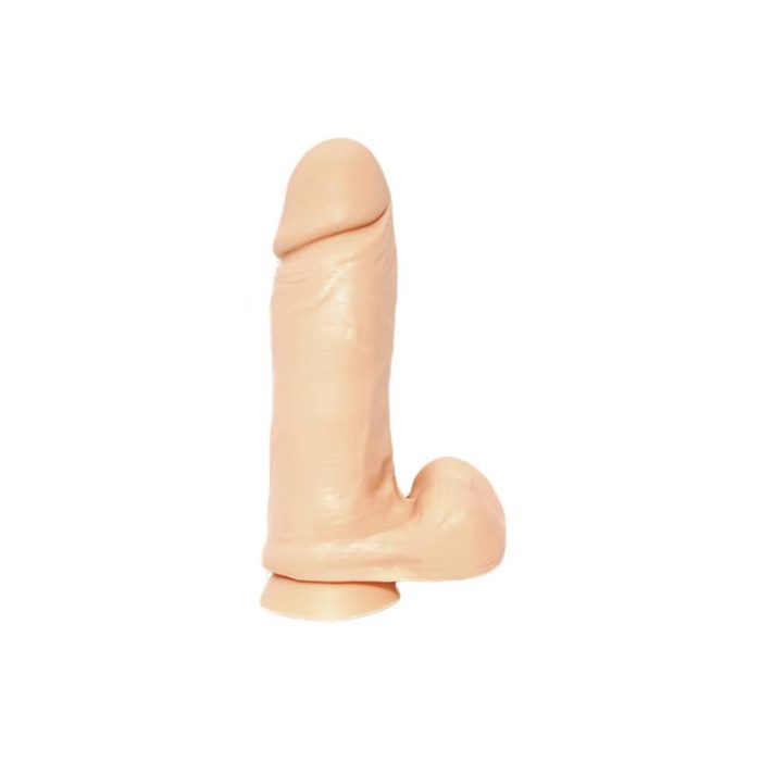 STOYS - 7" DILDO W/BALLS - FAT BOY