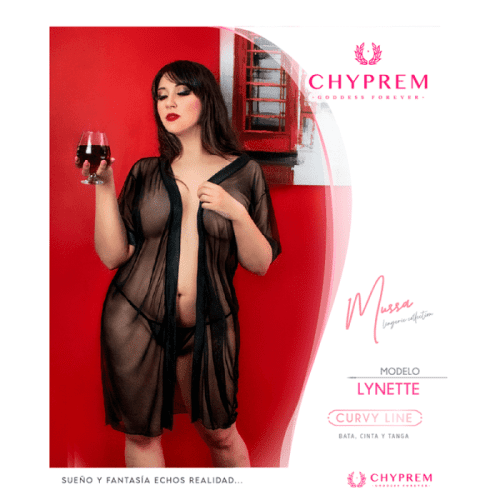 LENCERÍA CHYPREM – MODELO LYNETTE – MUSSA COLLECTION - CURVY LINE