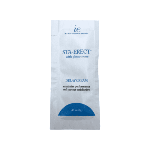 INTIMATE ENHACEMENTS - STA-ERECT WITH PHEROMONE DELAY CREAM