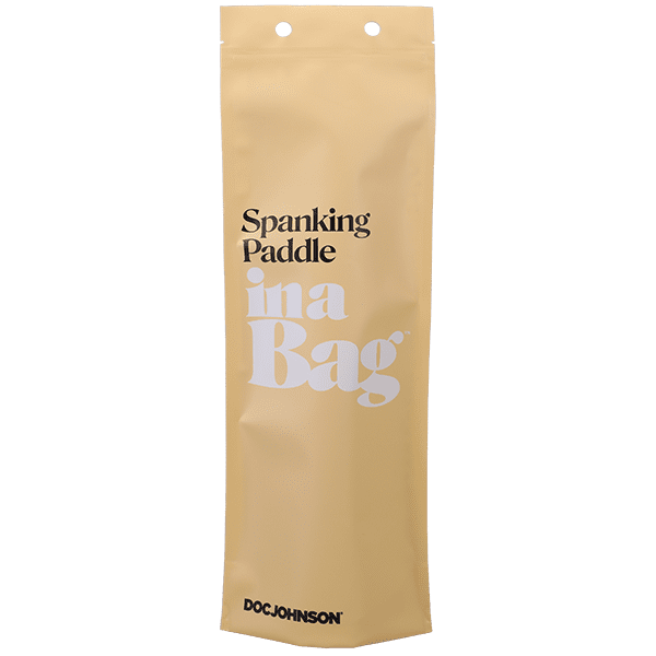 Spanking Paddle In a Bag - Black - Imagen 2