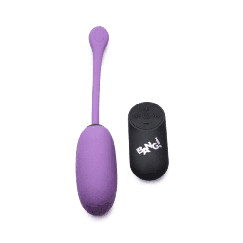 BANG! 28X PLUSH EGG & REMOTE CONTROL - PURPLE