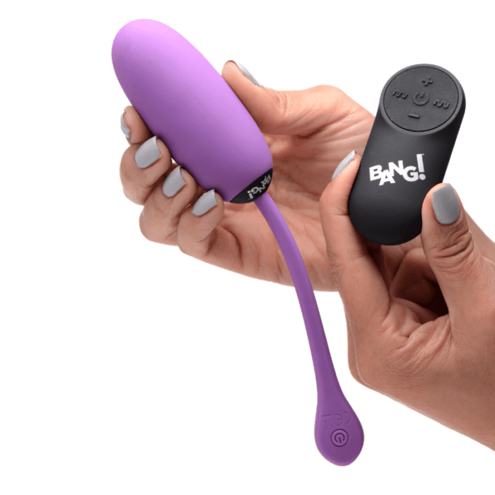 BANG! 28X PLUSH EGG & REMOTE CONTROL - PURPLE - Imagen 3
