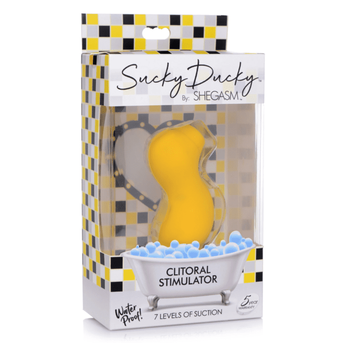 IN Shegasm Sucky Ducky Clitoral Stimulator -Yellow - Imagen 4