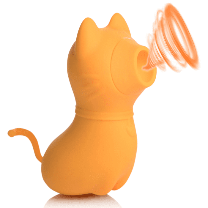 SH Sucky Kitty 7X Clitoral Stimulator - Orange