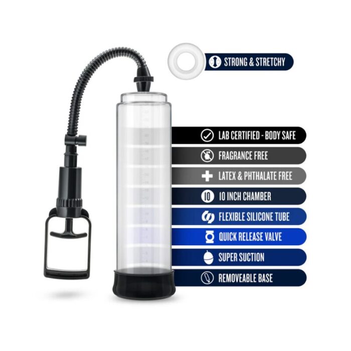 PERFORMANCE -VX5 - MALE ENHANCEMENT PUMP SYSTEM -CLEAR - Imagen 2