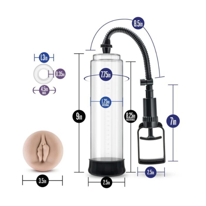 PERFORMANCE -VX5 - MALE ENHANCEMENT PUMP SYSTEM -CLEAR - Imagen 4