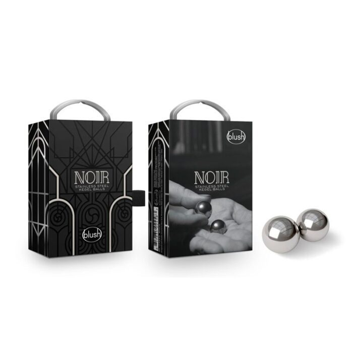 NOIR - STAINLESS STEEL KEGEL BALLS - Imagen 2