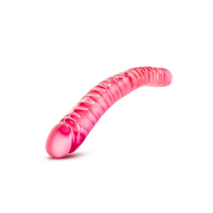 B YOURS -18" DOUBLE DILDO - PINK - Imagen 2