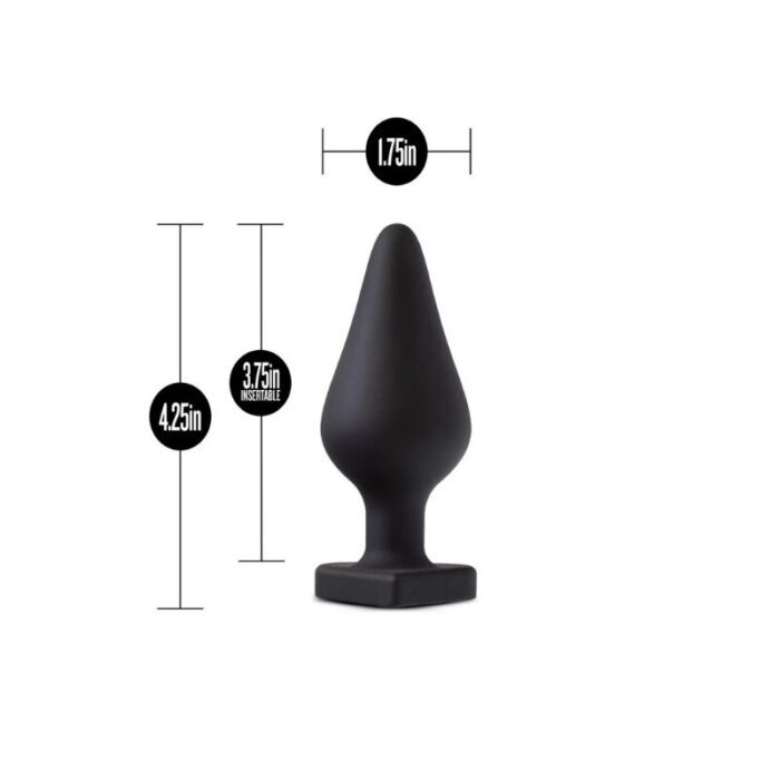 TEMPTASIA-FUCK ME BUTT PLUG - BLACK - Imagen 4