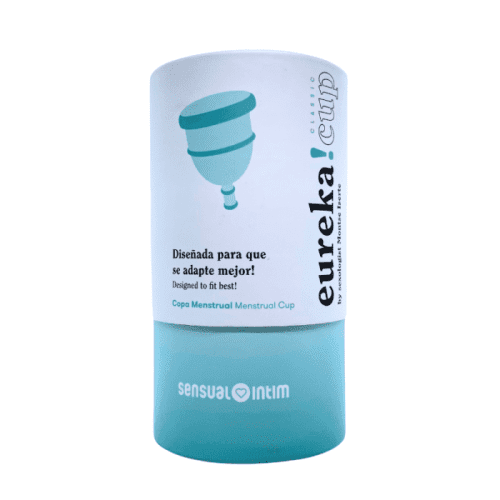 EUREKA! CUP - COPA MENSTRUAL CON VACIADO MEDIUM SIZE - TURQUESA