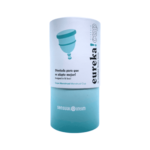 EUREKA! CUP - COPA MENSTRUAL CON VACIADO  LARGE  SIZE - TURQUESA