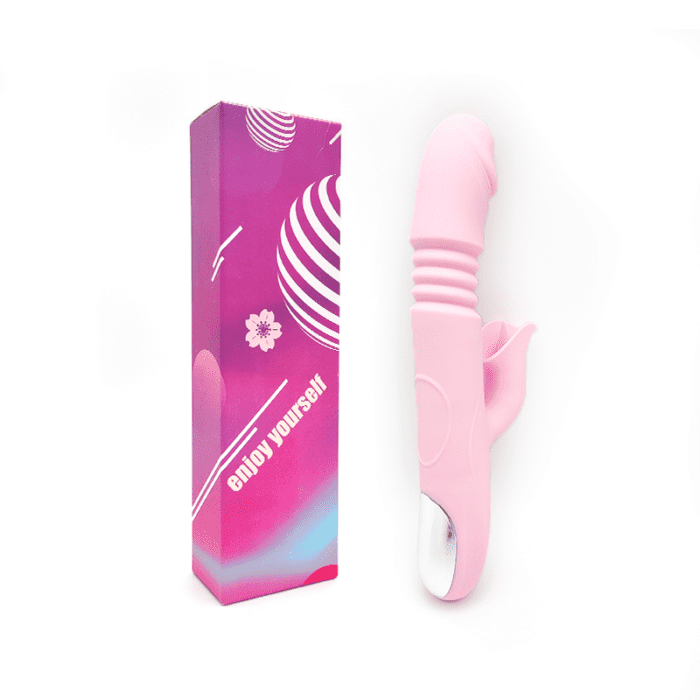 ENJOY YOURSELF - VIBRADOR PUMPING MULTIORGASMICO - ROSA - Imagen 2