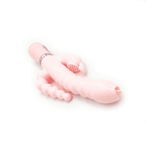 JIUUY - VIBRADOR TRIPLE PLACER - ROSA
