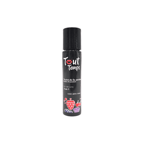 TOUT TEMPS – FRUTAS DE LA PASIÓN – 30 ML BOTTLE LUBRICANT