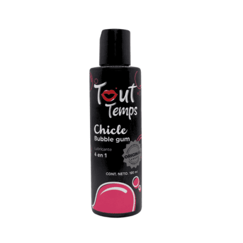 TOUT TEMPS - CHICLE - 100 ML BOTTLE LUBRICANT