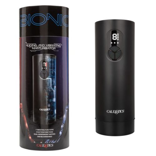 BIONIC ™ SUCKING AND VIBRATING MASTURBATOR