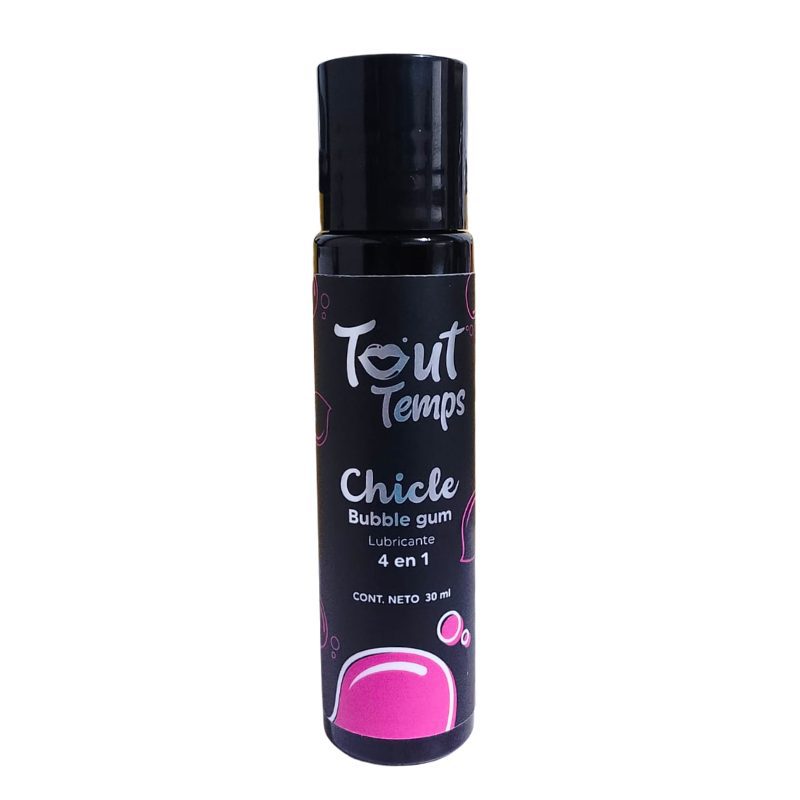 TOUT TEMPS – CHICLE – 30 ML BOTTLE LUBRICANT