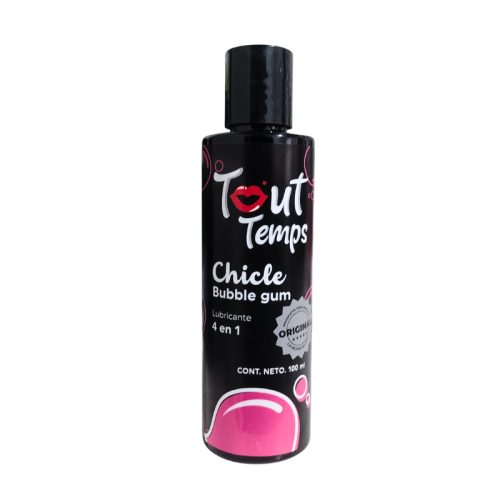 TOUT TEMPS - CHICLE - 100 ML BOTTLE LUBRICANT