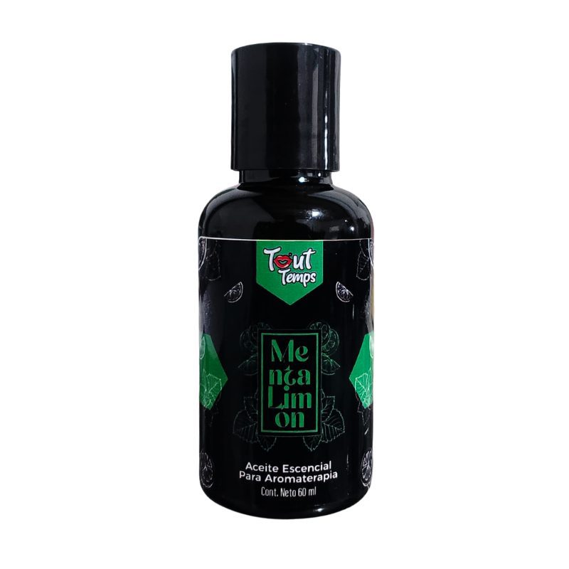 TOUT TEMPS - ACEITE ESENCIAL PARA AROMATERAPIA - MENTA LIMÓN