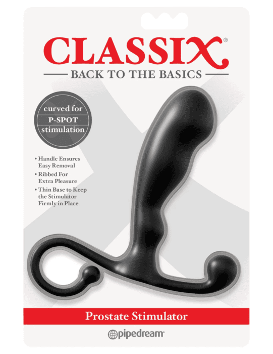 CLASSIX PROSTATE STIMULATOR - BLACK - Imagen 2
