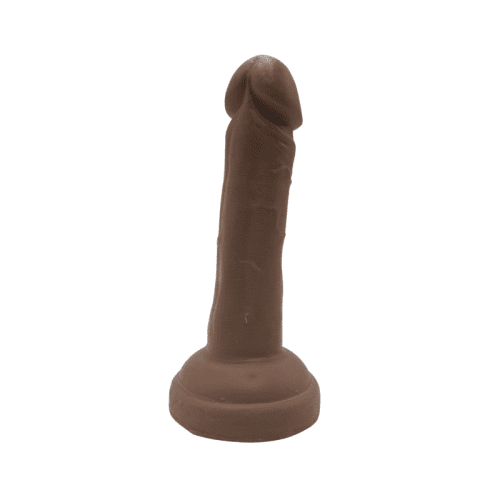 DILDO SUAVE COLOR CHOCOLATE SIMÓN