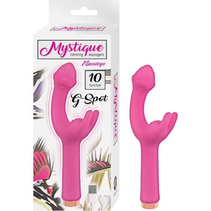 MYSTIQUE VIBRATING MASSAGERS G-SPOT - PINK - Imagen 3