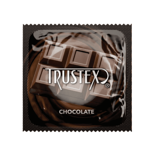 CONDÓN - TRUSTEX - SABOR CHOCOLATE