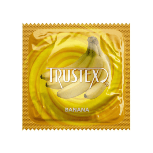 CONDÓN - TRUSTEX - SABOR BANANA