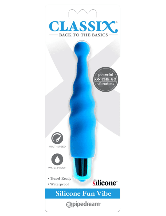 CLASSIX SILICONE FUN VIBE - BLUE - Imagen 2