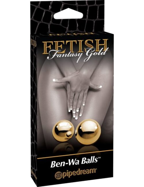 FETISH FANTASY GOLD BEN-WA BALLS - GOLD