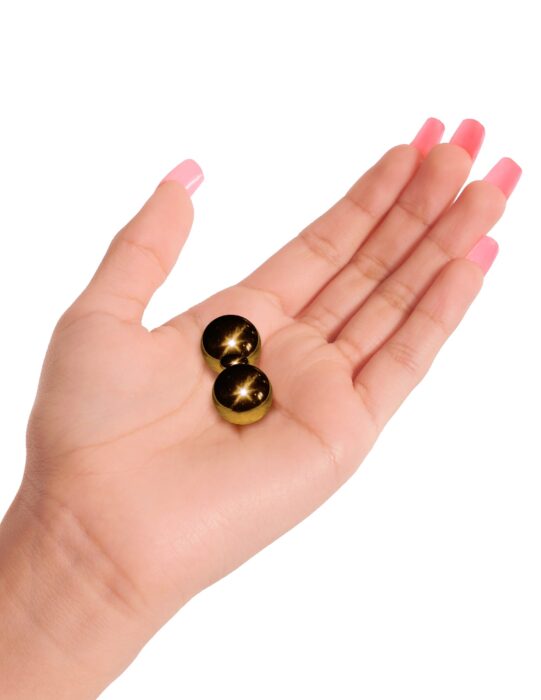 FETISH FANTASY GOLD BEN-WA BALLS - GOLD - Imagen 2
