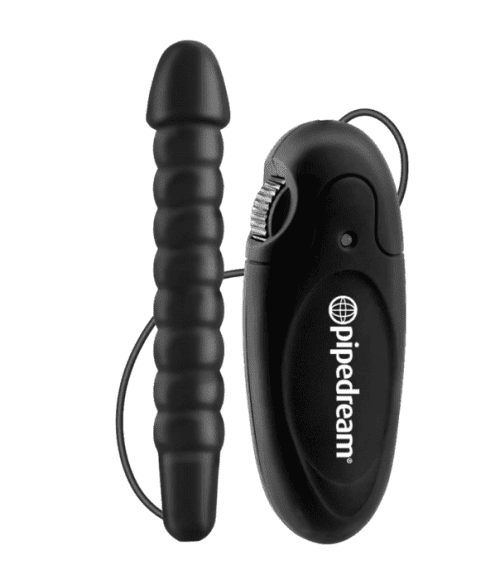 ANAL FANTASY COLLECTION VIBRATING BUTT BUDDY - BLACK