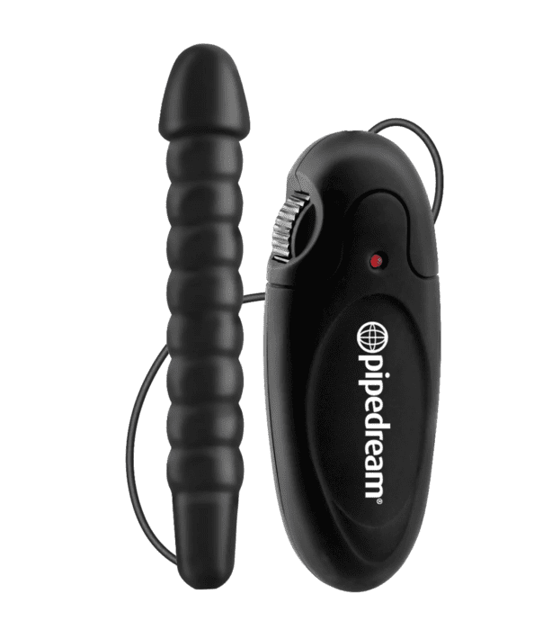 ANAL FANTASY COLLECTION VIBRATING BUTT BUDDY - BLACK