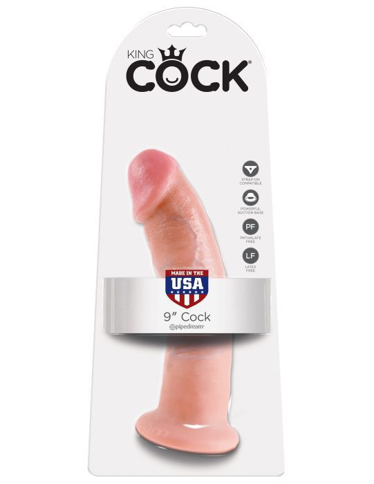 King Cock 9" Cock - Flesh - Imagen 5