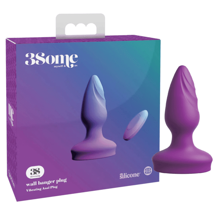3SOME WALL BANGER PLUG - PURPLE - Imagen 2