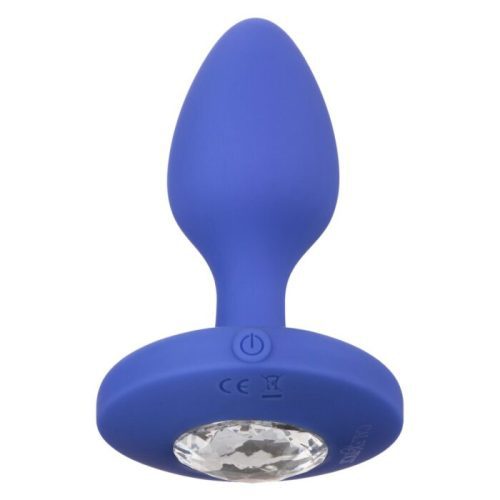 CHEEKY GEMS MEDIUM RECHARGEABLE VIBRATING PRBE - BLUE
