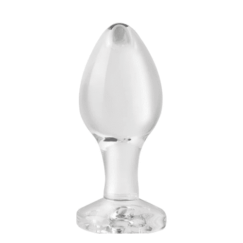 PLUG ANAL SENCILLO CRISTAL