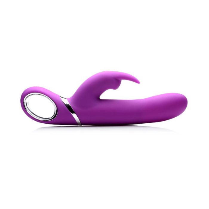 Power Bunnies Twirly Spinning Silicone Rabbit Vibrator - Purple - Imagen 3
