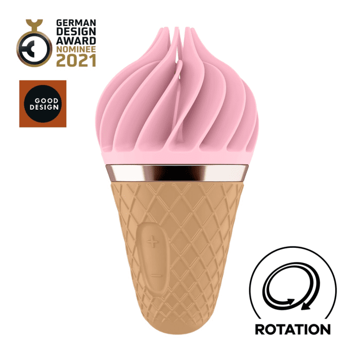 SATISFYER - SWEET TREAT - PINK/BROWN - Imagen 2