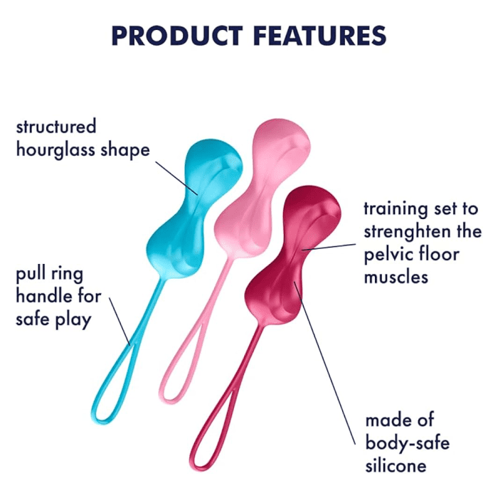 Satisfyer Balls C02 Double Moving (Set of 3) Large - Imagen 3